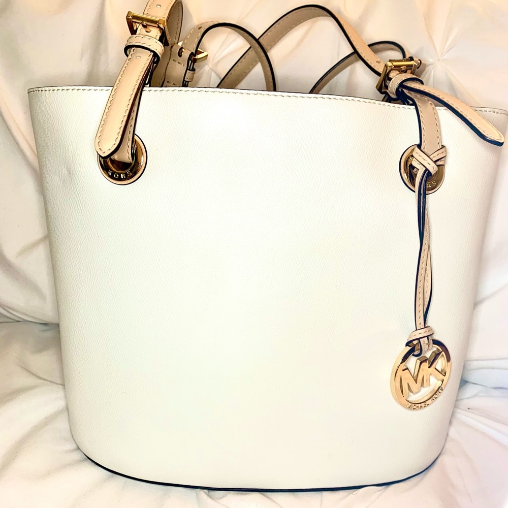 Michael Kors wWite Tote